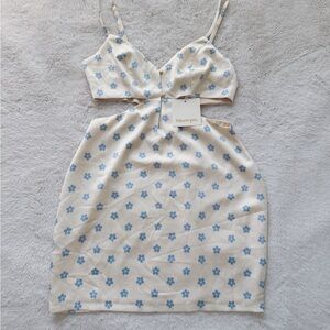 Showpo satin mini dress